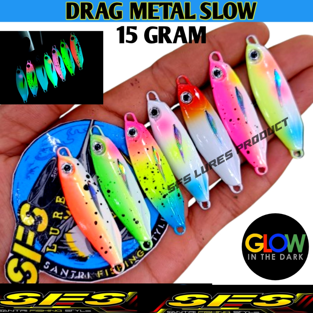 Micro jig 15/20gram full gid drag metal slow metal jig 15gram umpan pancing gt fishing lure kiler as