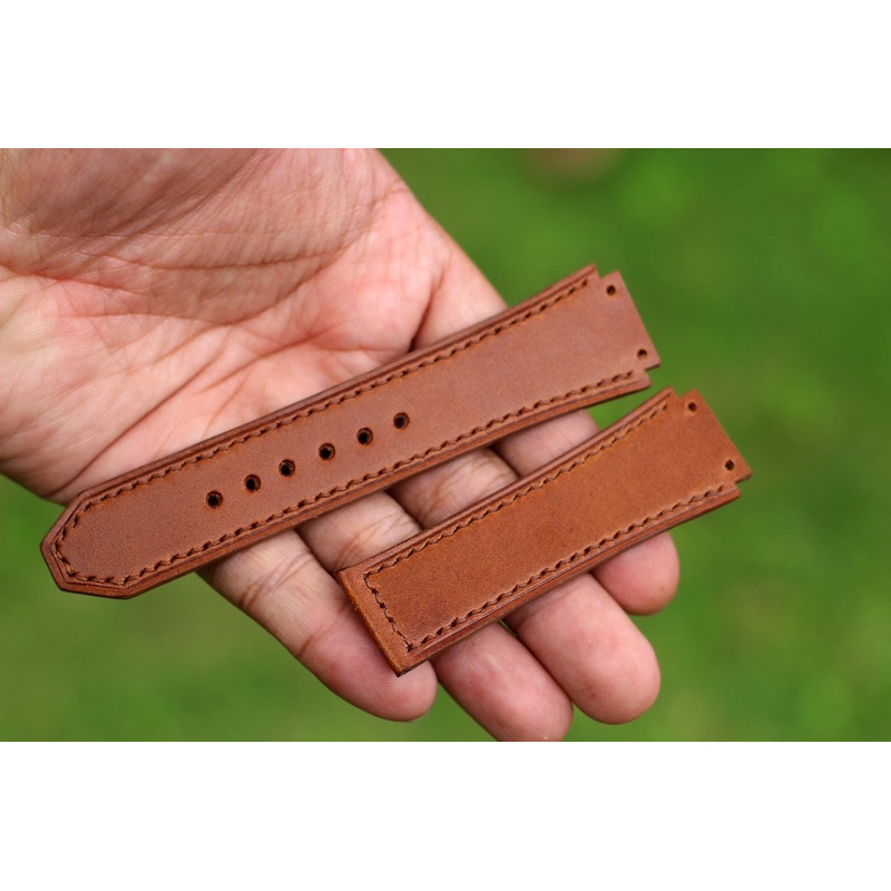 Strap Tali Jam Tangan Hublot Geneve/Handmade Camel Italian Buttero