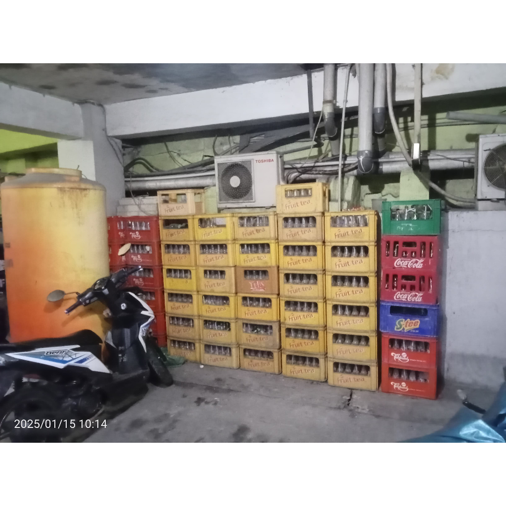 Krat Coca-cola / Fruit tea / Teh botol