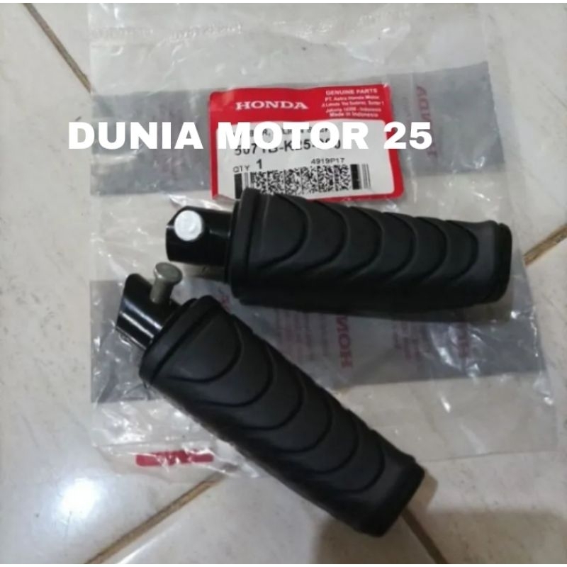 KARET FOOTSTEP STEP BELAKANG HONDA BEAT BEAT FI SCOOPY FI SPACY FI VARIO TECHNO 125 VARIO 150 BEAT S