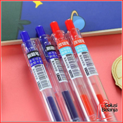 

Pena Gel Simple / Pena Polos Mechanical Stationary Alat Tulis Sekolah Kantor / Pulpen / Pena Mekanik Cetekan Y3439