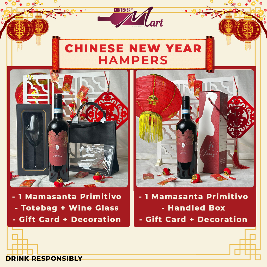 

Chinese New Year Hampers - Montemajor Mammasanta Primitivo Di Manduria DOC 2021 Italian Red Wine