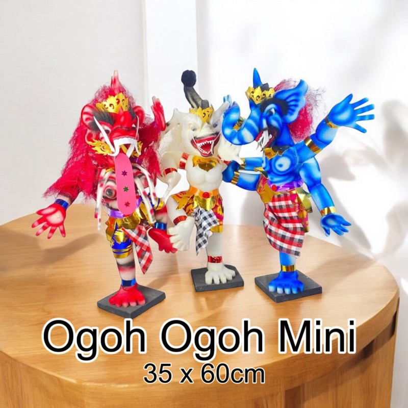 Ogoh ogoh made in bali  Tersedia Berbagai Varian - Hanoman Putih - Rangda - Ganesha - Garuda - Nara 
