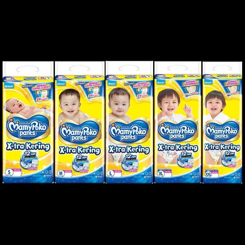 MamyPoko X-Tra Kering | Pampers MamyPoko | Popok Bayi
