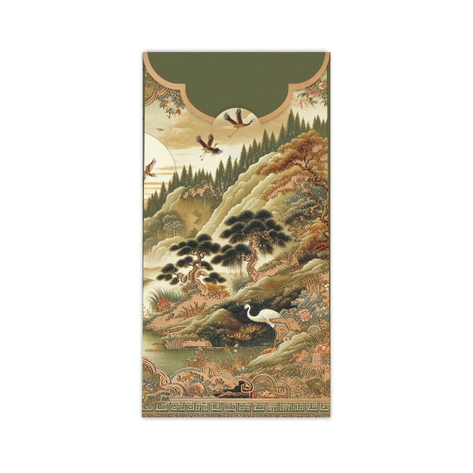 

Papermark Money Envelope Santuaria set of 12