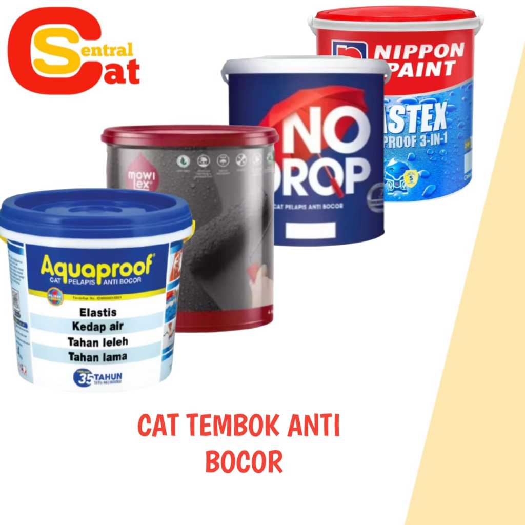 Cat Tembok Anti Bocor / Cat Tembok Waterproofing / Aquaproof / 1 kg