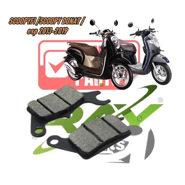 dispad depan kampas rem depan  Scoopy esp old scoopy fi 2012-2014 Scoopy Donat 2016-2018