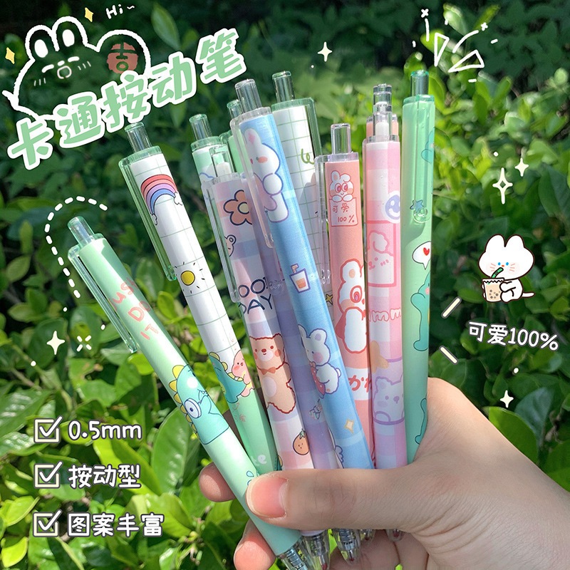 

(B3) PUPLEN CETEK ISI 6 PCS PULPEN LUCU STATIONERY CANTIK DINO BEAR KELINCI