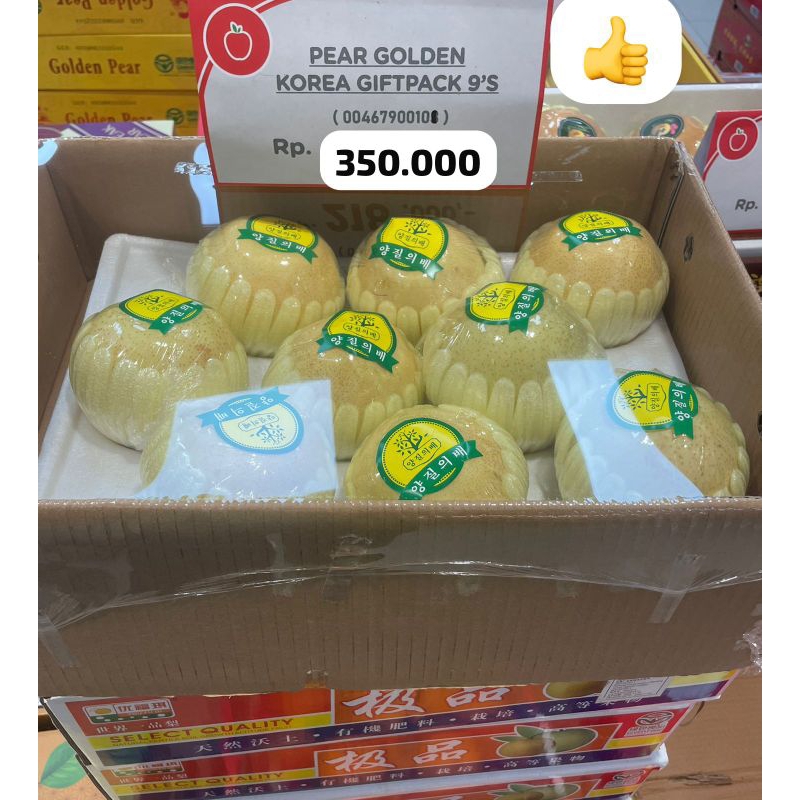 

hampers buah pear golden korea