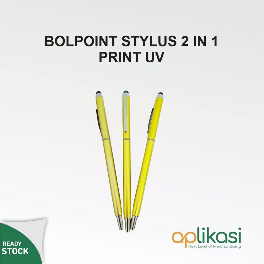 

Stylus pen 2 in 1 custom by Aplikasi Merchandise (SAI)