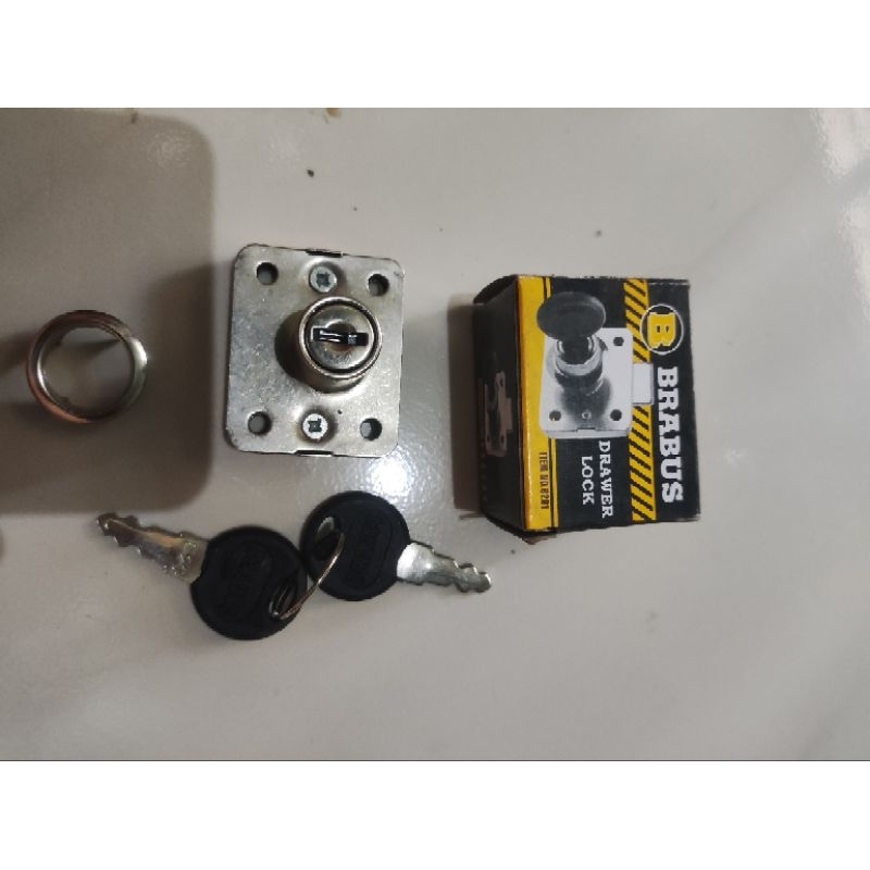 KUNCI LEMARI BRABUS KUNCI LEMARI KAYU PLASTIK