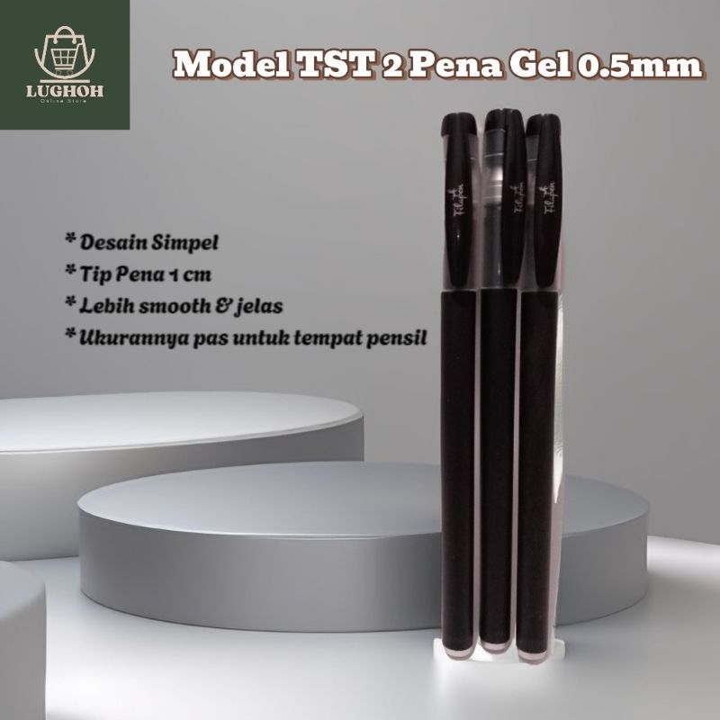 

‎Model TST 2 Pena Gel 0.5mm/pena gel 0.5mm/pena gel 1 lusin/pena gel warna/pena gel joyko/pena gel 1 kotak/pena gel karakter‎