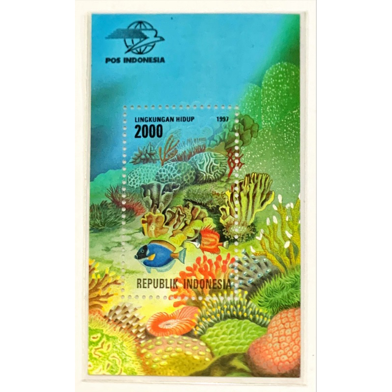 

PRANGKO INDONESIA 1997 SS PEDULI LINGKUNGAN HIDUP .MNH