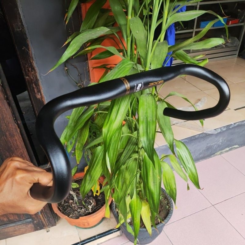 Dropbar stang sepeda balap drop bar roadbike Zoom oversize