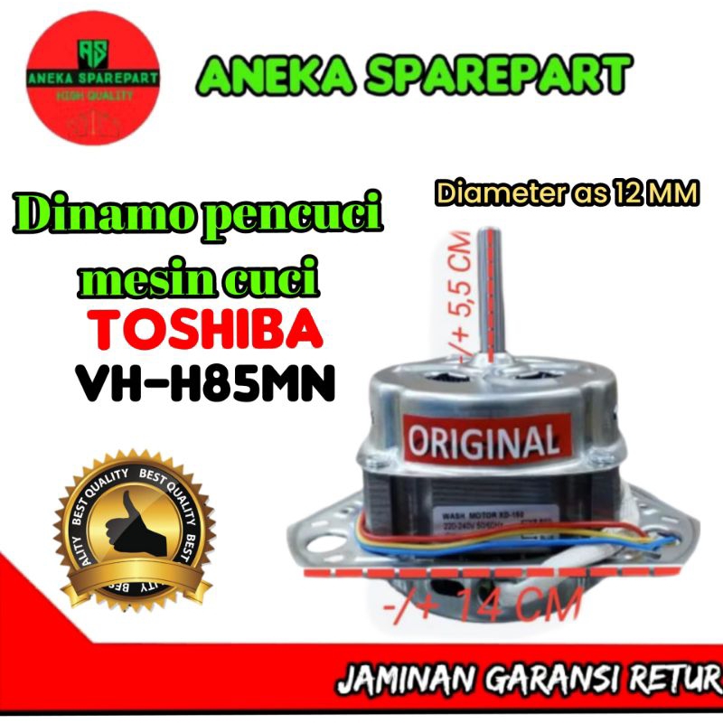Dinamo pencuci mesin cuci TOSHIBA VH-H85MN