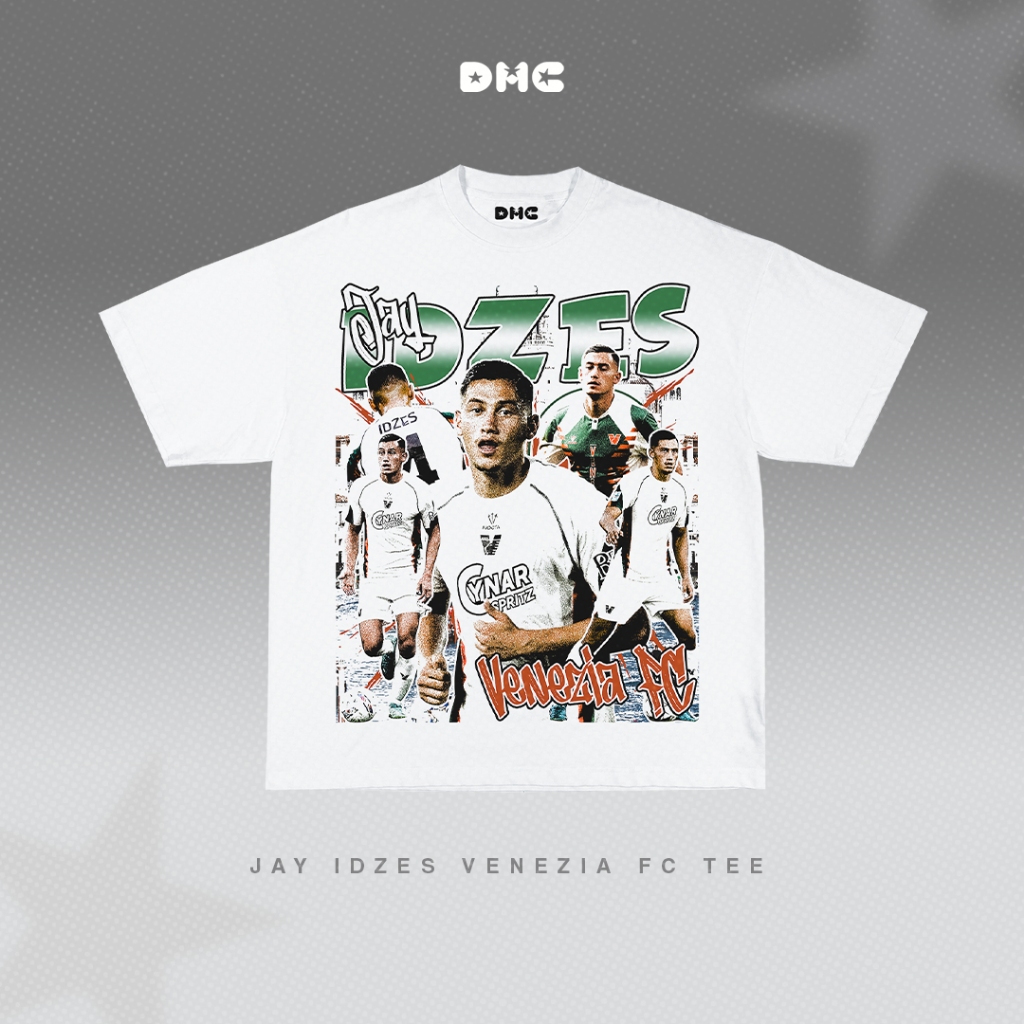 DMC Jay Idzes Venezia FC Soccer Oversized T-Shirt