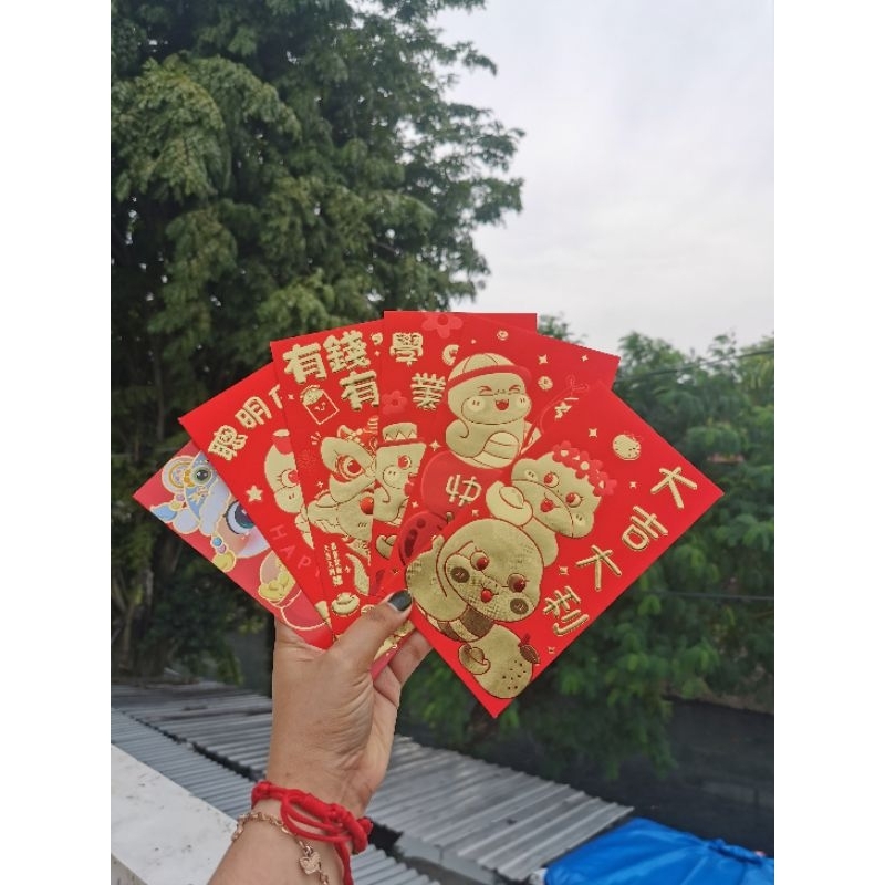 

ANGPAO PANJANG IMLEK NEW YEARS ISI 6PCS (15CM) MOTIF RANDOM