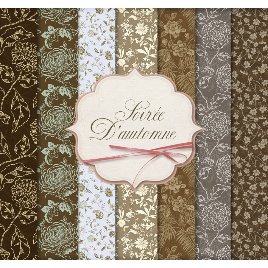 

Kertas Scrapbook - Soiree D'awtomne_FFH24 Design