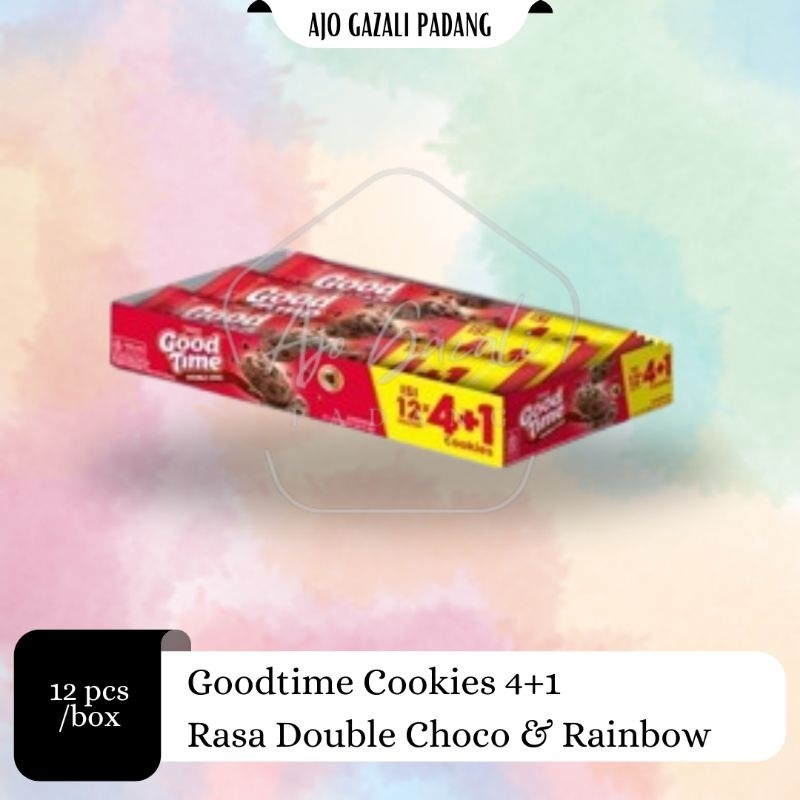 

Goodtime - Cookies - Double Choco / Rainbow - 1 pack > 12 pcs