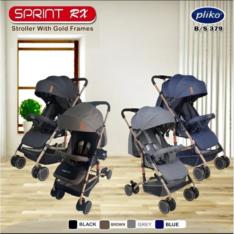 Stroller kereta bayi PLIKO seri Sprint RX BS379