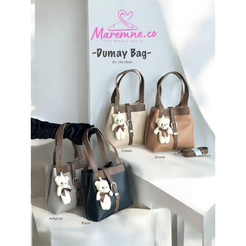Tas Wanita Dumay | Tas Selempang Karakter Gantungan Panda