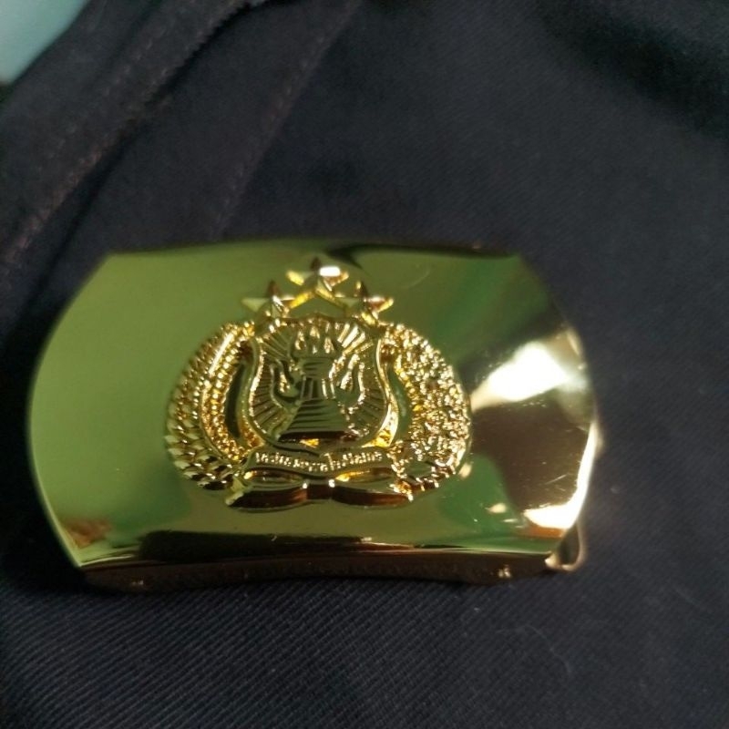 KEPALA SABUK KUNINGAN POLRI jatah