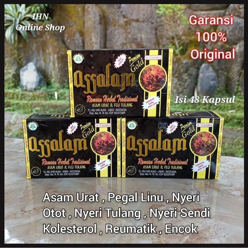 

AS SALAM KEMASAN BARU PREMIUM GOLD HERBAL