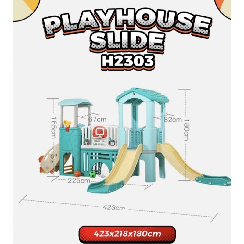 Playhouse playground terowongan anak BERGARANSI