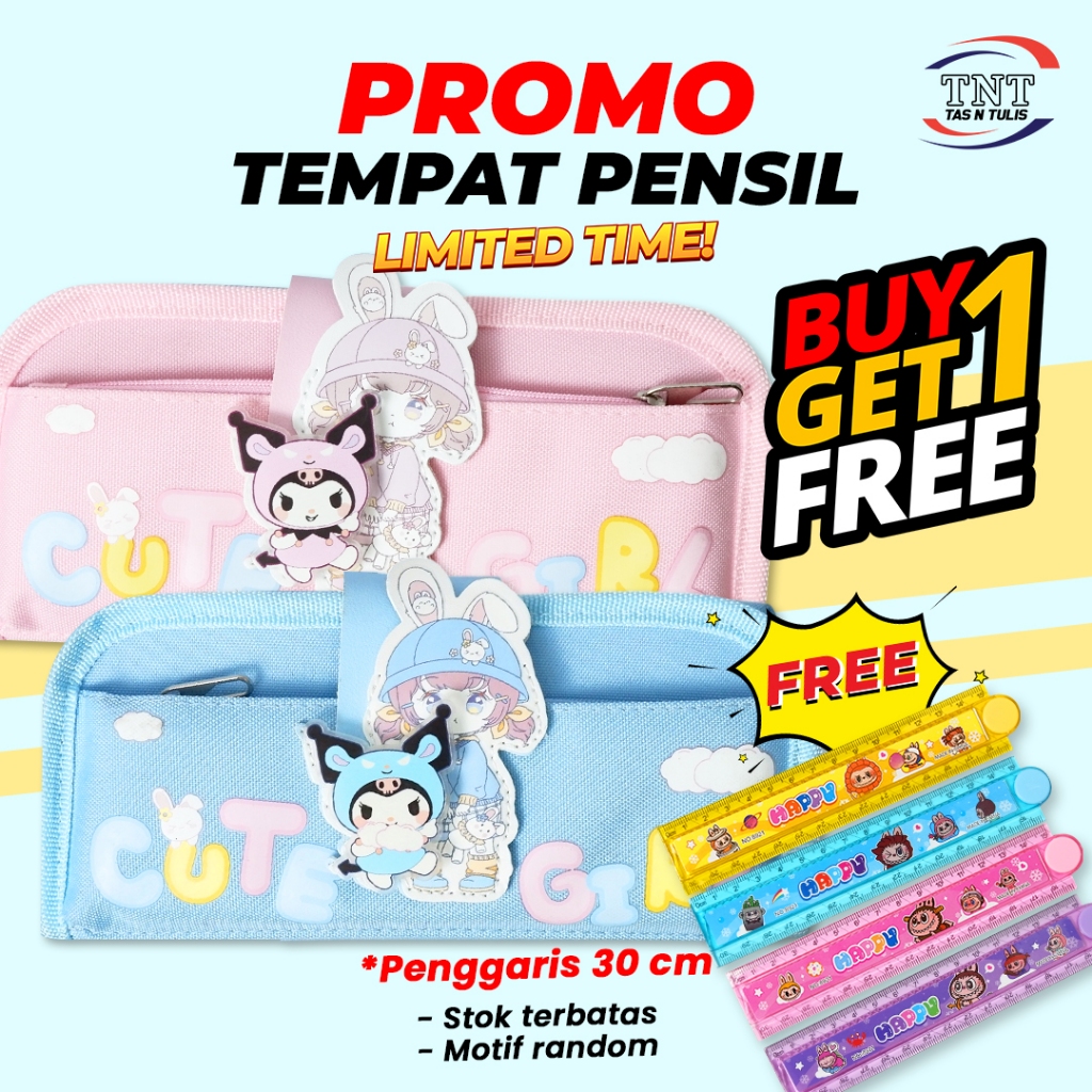 

TnT Pencil Bag / Tempat Pensil Motif Kucing / Tempat Pensil Pulpen Motif Lucu / Pencil Bag Anak 6331