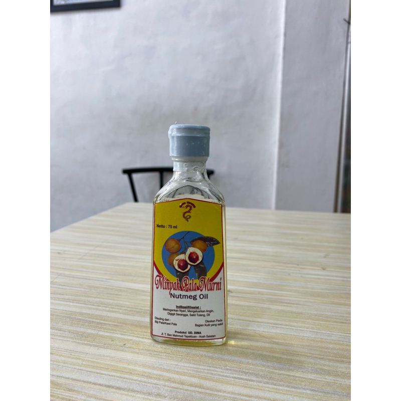 

Minyak Pala Aceh Murni - Nutmeg Oil 75ML