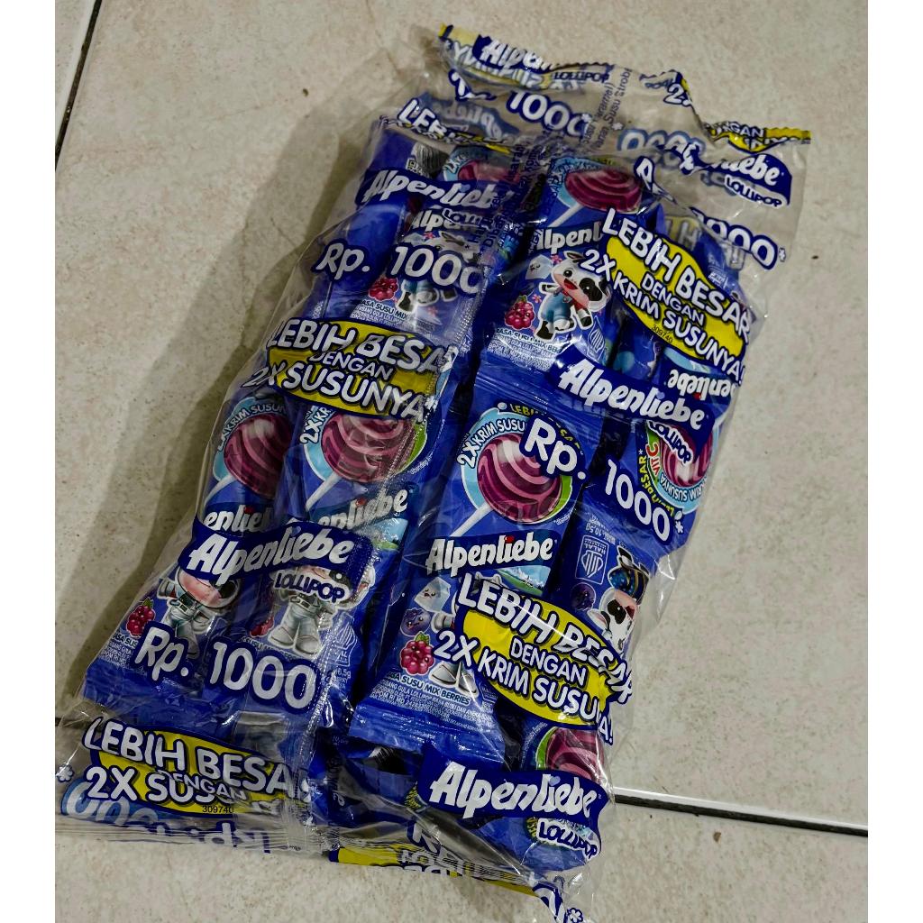 

BIG ALPENLIEBE LOLIPOP WITH 2x CREAM SUSUNYA 24 PCS 1 PACK
