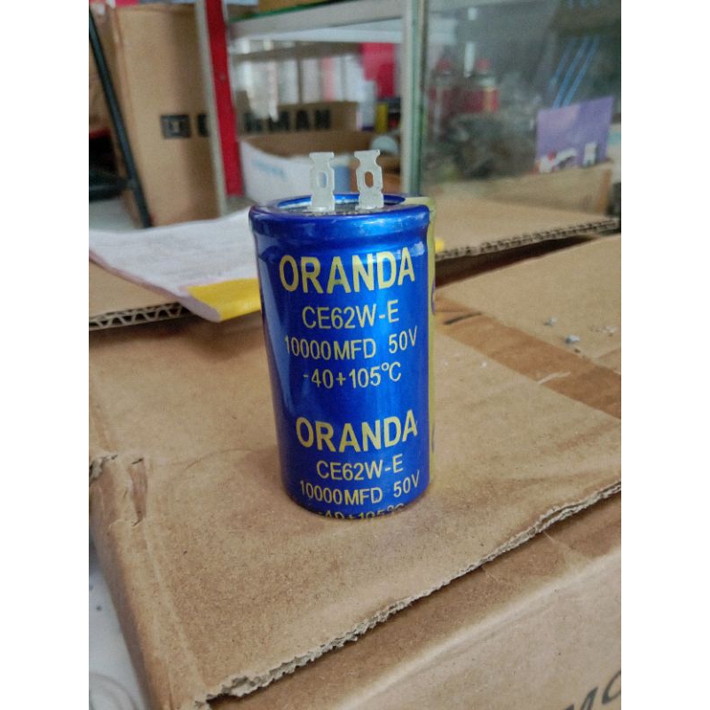 ELCO ORANDA CE62W-E 10000MFD 50V -40+105°C ORANDA ELCO