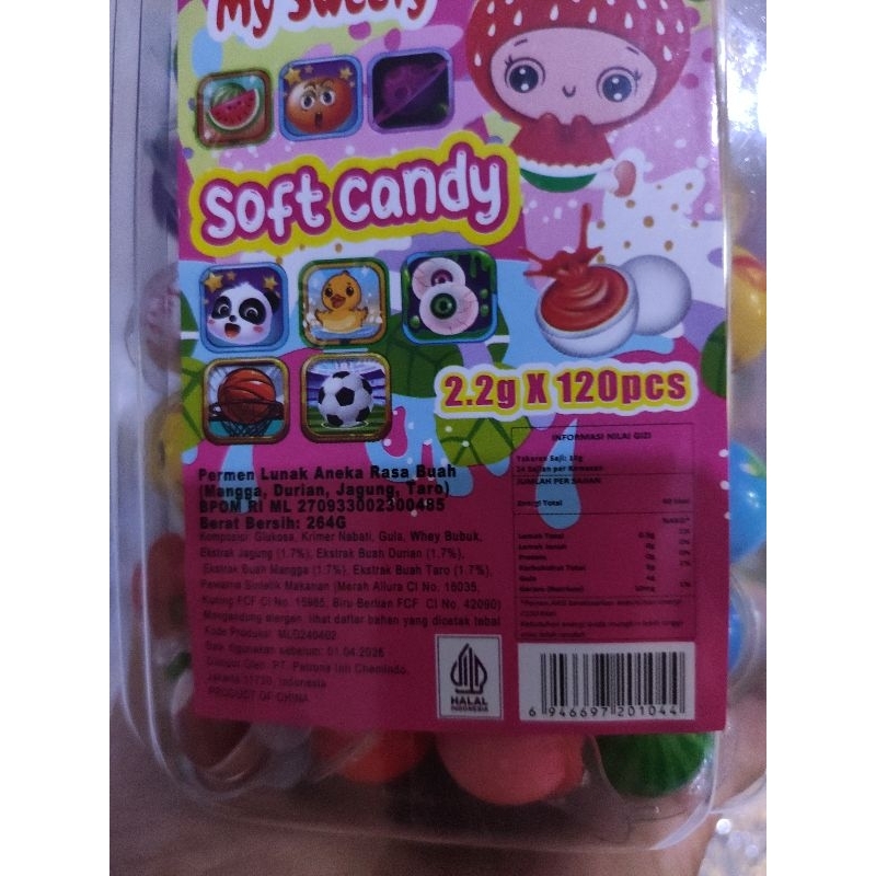 

ADY78 Permen Lunak Mini Viral isi 120 pcs