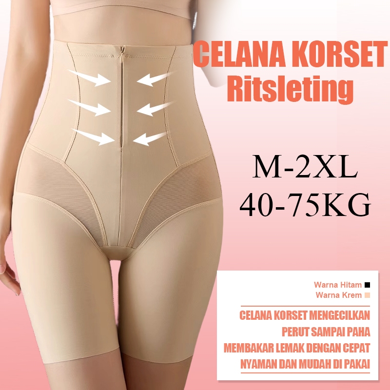 Korset Celana Pelangsing perut wanita / Celana Korset Hot stone / Korset Pelangsing Paha