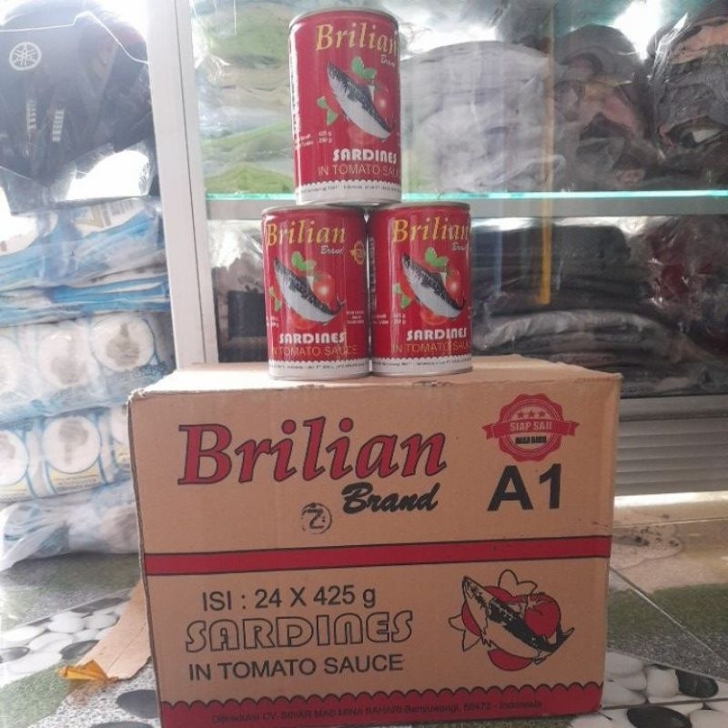 

PROMO!!! SARDEN MERK BRILIAN 425gr LEBIH BESAR