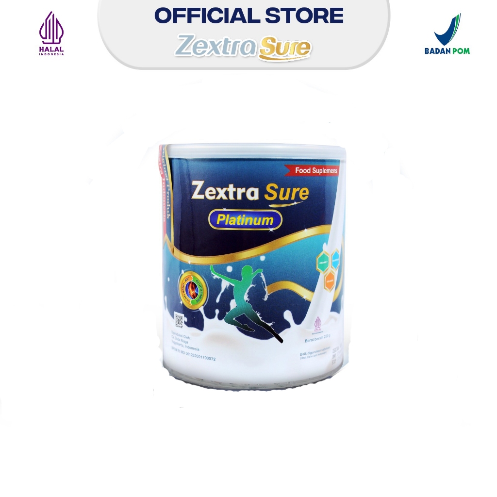 

Zextra Sure Platinum Susu Kesehatan Persendian Tulang Mengobati Osteoporosis