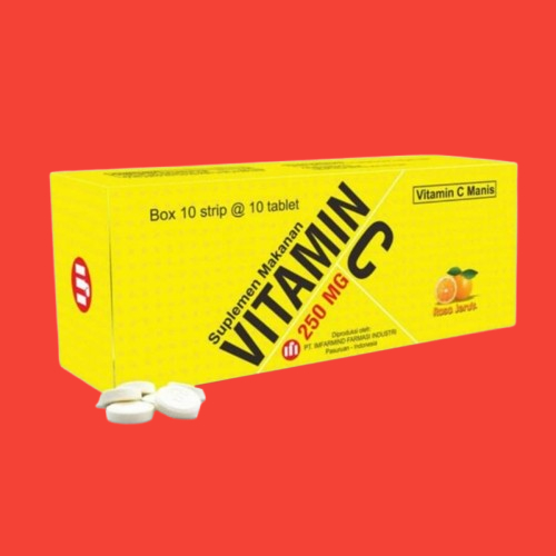 VITAMIN C 250MG IFI PER BOX ISI 10 STRIP