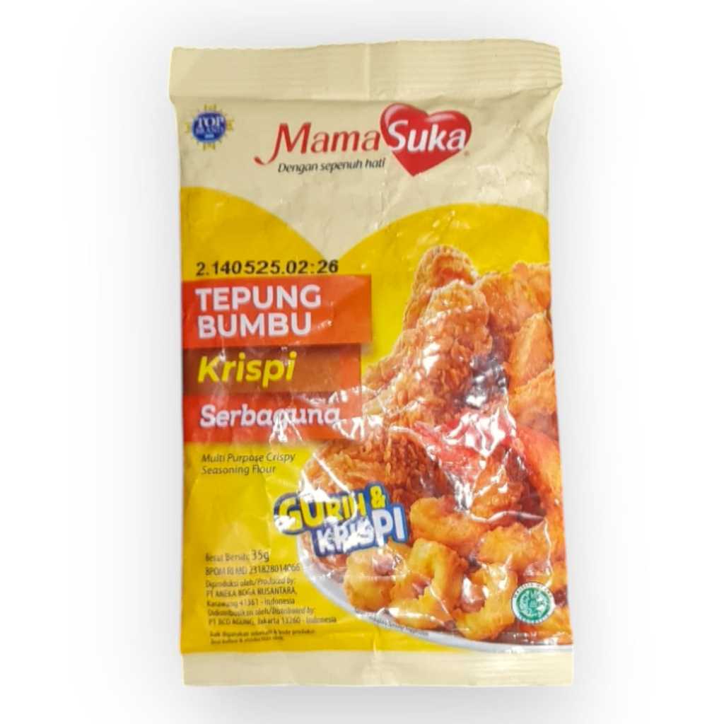 

MamaSuka - Tepung Bumbu Krispi Pedas 70 gr
