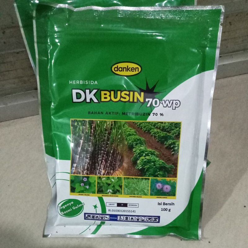 Herbisida DK Busin 70WP 100gr ( Metribuzin 70% )