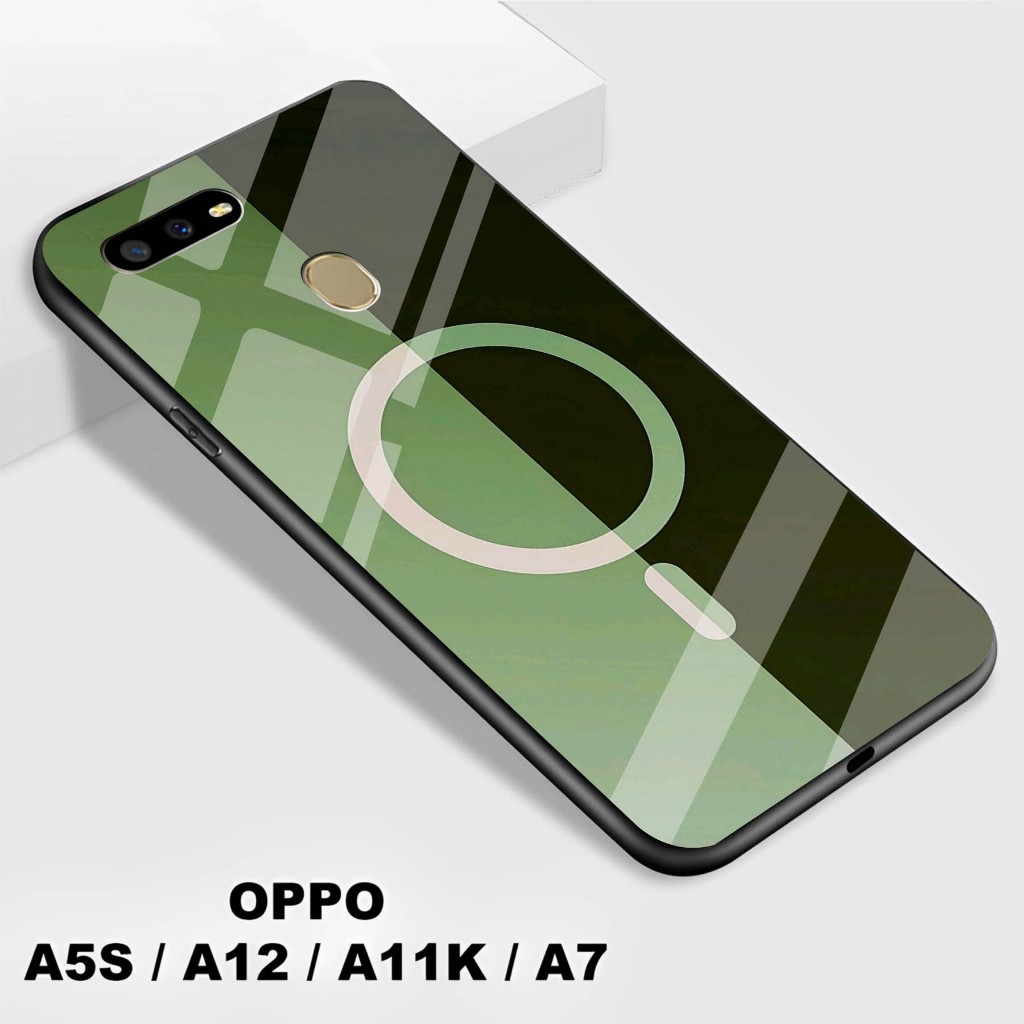 Softcase Kaca Kilau Oppo A5S / A12 / A7 / A11K - Softcase Kaca   Oppo A5S / A12 / A7 / A11K - Softca