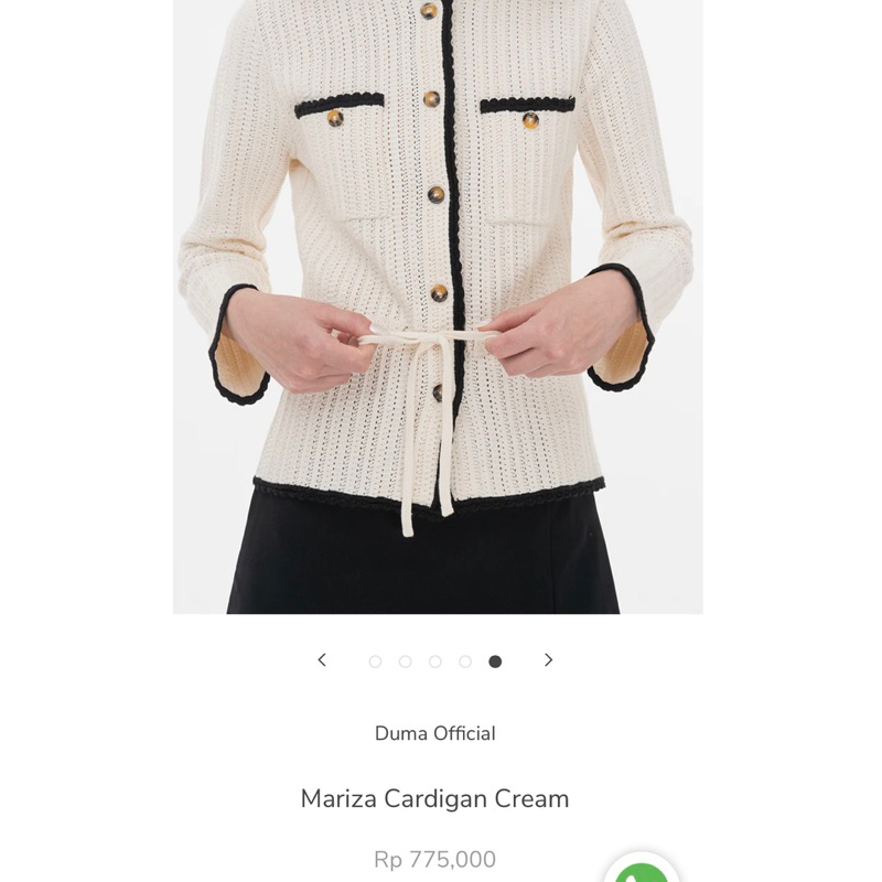 Duma Preloved - Mariza Cardigan