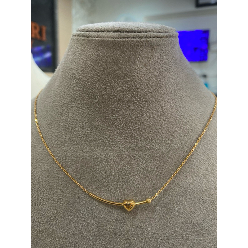 kalung emas asli kadar 375%