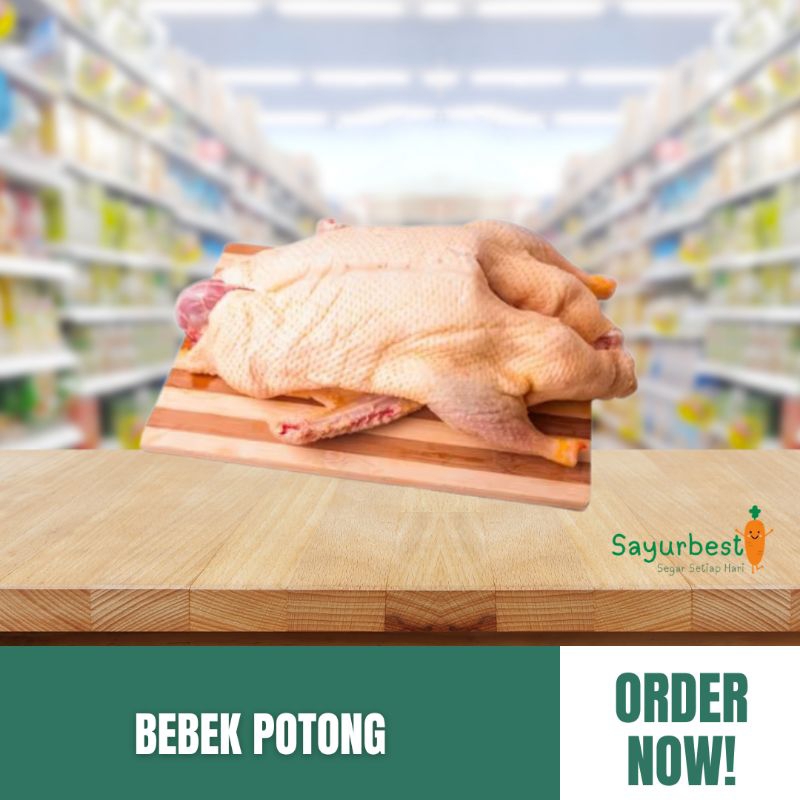 

(PO KIRIM BESOK) Bebek Segar Potong 1 ekor