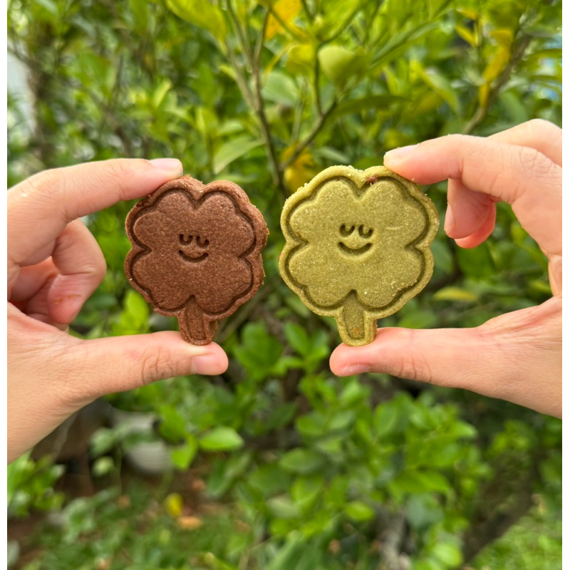 

lucky clover cookies by bunnybake.co