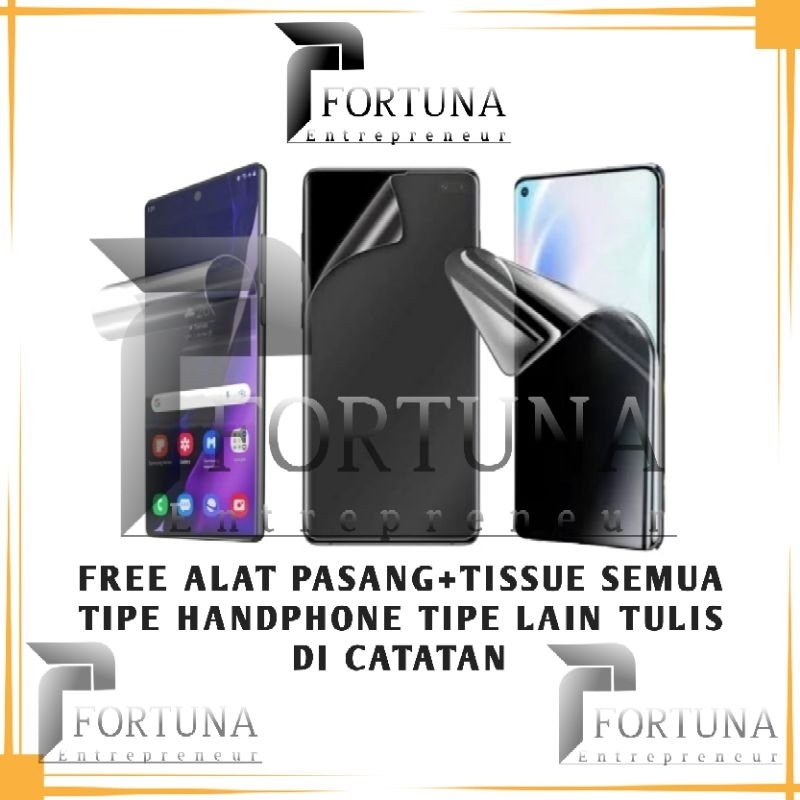 MURAH! Hydrogel A-GLARE MATTE DOFF VIVO X100/X100 Pro/X90/X90 Pro/XPro/X70/X70 Pro/X60/X60 Pro/X50/X