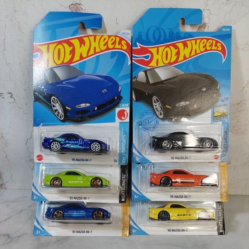 Hot Wheels 95 Mazda RX - 7