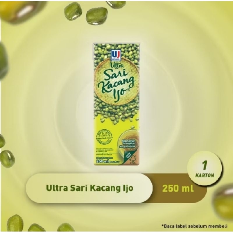 

Ultra Sari Kacang ljo 250 ml - 1 dus (24 pcs)