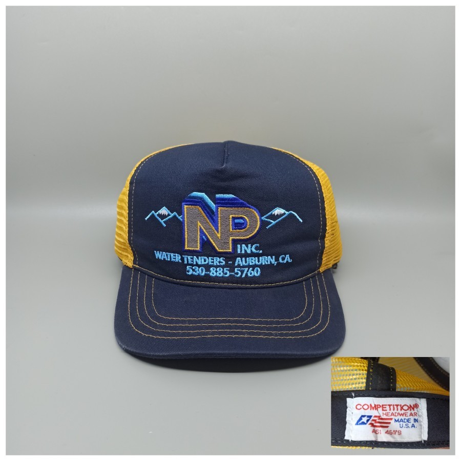 Topi NP Trucker Water Tenders In USA Second Preloved Original 666