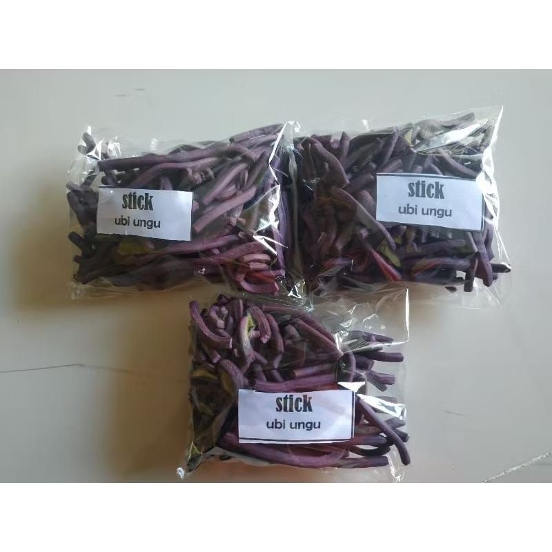 

stick ubi ungu / ecer