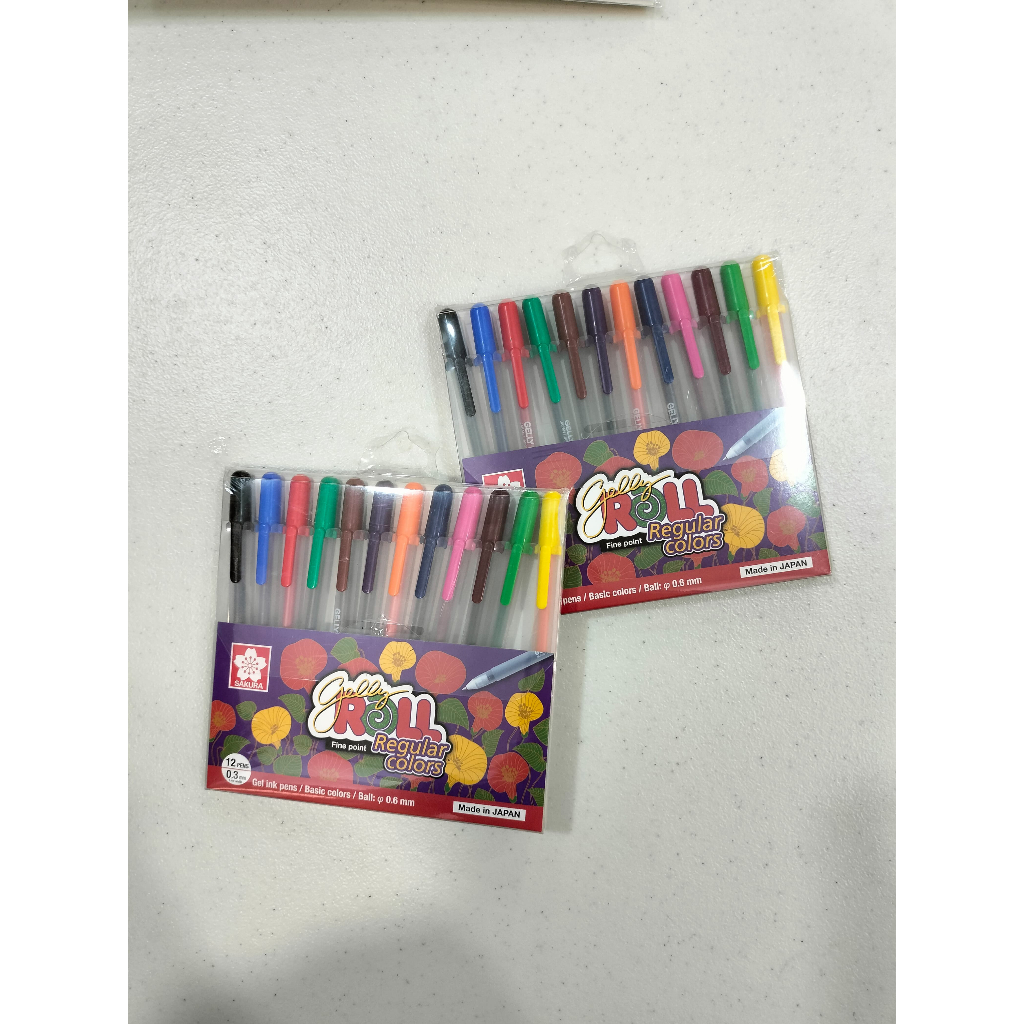

Gramedia Tunjungan : Sakura Gelly Roll pen regular color